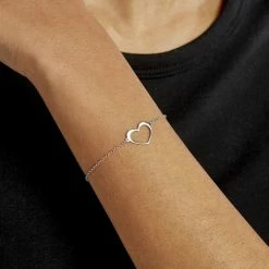 Histoire D'Or Bracelet Cosima Argent Blanc -Boucles d'Oreilles Soldes FABFBW004K model1