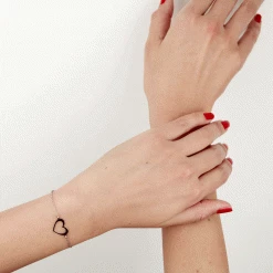 Histoire D'Or Bracelet Cosima Argent Blanc -Boucles d'Oreilles Soldes FABFBW004K view2