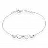Histoire D'Or Bracelet Vanilla Argent Blanc