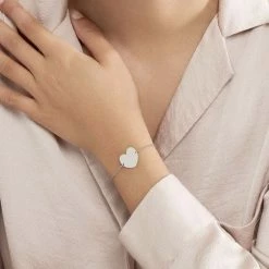 Histoire D'Or Bracelet Kanitha Argent Blanc -Boucles d'Oreilles Soldes FABFBW00YA model0