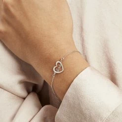 Histoire D'Or Bracelet Lovia Argent Blanc -Boucles d'Oreilles Soldes FABFBW011Q model1