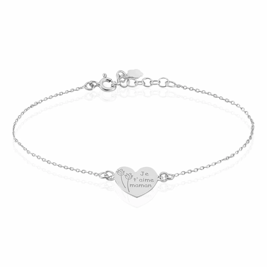 Histoire D'Or Bracelet Florine Argent Blanc 3 Histoire D'Or Bracelet Florine Argent Blanc