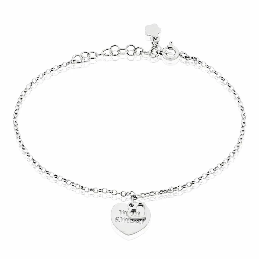 Histoire D'Or Bracelet Argent Blanc Euthalia 3 Histoire D'Or Bracelet Argent Blanc Euthalia