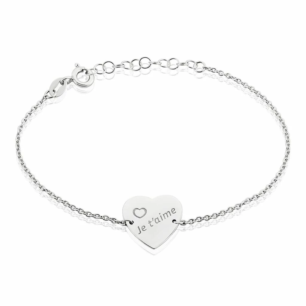 Histoire D'Or Bracelet Argent Blanc Sharla 3 Histoire D'Or Bracelet Argent Blanc Sharla