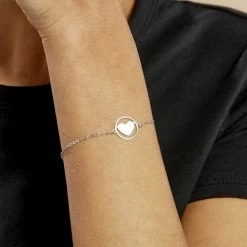 Histoire D'Or Bracelet Lova Argent Blanc -Boucles d'Oreilles Soldes FABFBW0860 model1