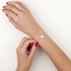 Histoire D'Or Bracelet Lova Argent Blanc -Boucles d'Oreilles Soldes FABFBW0860 view3