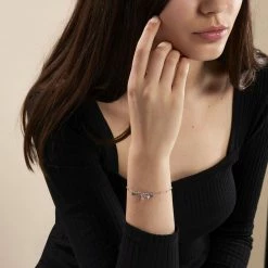 Histoire D'Or Bracelet Argent Blanc Paulino Pierres Artificelles 7 Histoire D'Or Bracelet Argent Blanc Paulino Pierres Artificelles -Boucles d'Oreilles Soldes FABFBXD122 model0