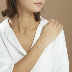 Histoire D'Or Bracelet Argent Blanc Atieno Oxyde De Zirconium -Boucles d'Oreilles Soldes FABFBZ6002 model0