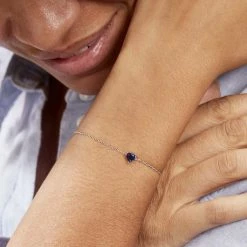 Histoire D'Or Bracelet Kelvyn Argent Blanc Oxyde -Boucles d'Oreilles Soldes FABFBZB132 model1