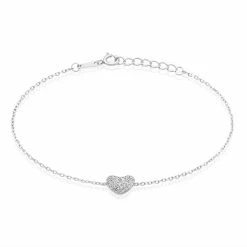 Histoire D'Or Bracelet Alois Argent Blanc Oxyde De Zirconium