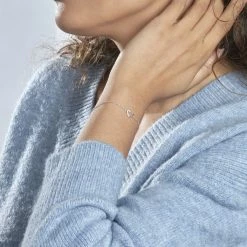 Histoire D'Or Bracelet Dorthea Argent Blanc Oxyde De Zirconium -Boucles d'Oreilles Soldes FABFBZW0R4 model1