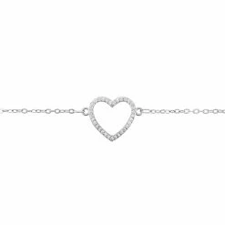 Histoire D'Or Bracelet Gasparde Argent Blanc Oxyde De Zirconium -Boucles d'Oreilles Soldes FABFBZW0TL view1