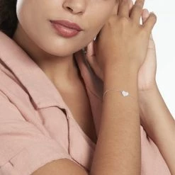 Histoire D'Or Bracelet Achahildis Argent Oxyde De Zirconium -Boucles d'Oreilles Soldes FABFBZW0W3 model0