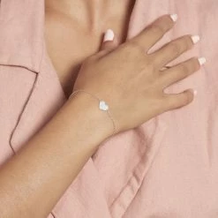 Histoire D'Or Bracelet Achahildis Argent Oxyde De Zirconium -Boucles d'Oreilles Soldes FABFBZW0W3 model1