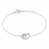 Histoire D'Or Bracelet Argent Blanc Marina Oxydes De Zirconium