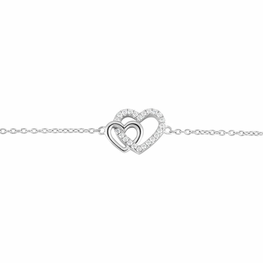 Histoire D'Or Bracelet Argent Blanc Marina Oxydes De Zirconium 4 Histoire D'Or Bracelet Argent Blanc Marina Oxydes De Zirconium – Image 2