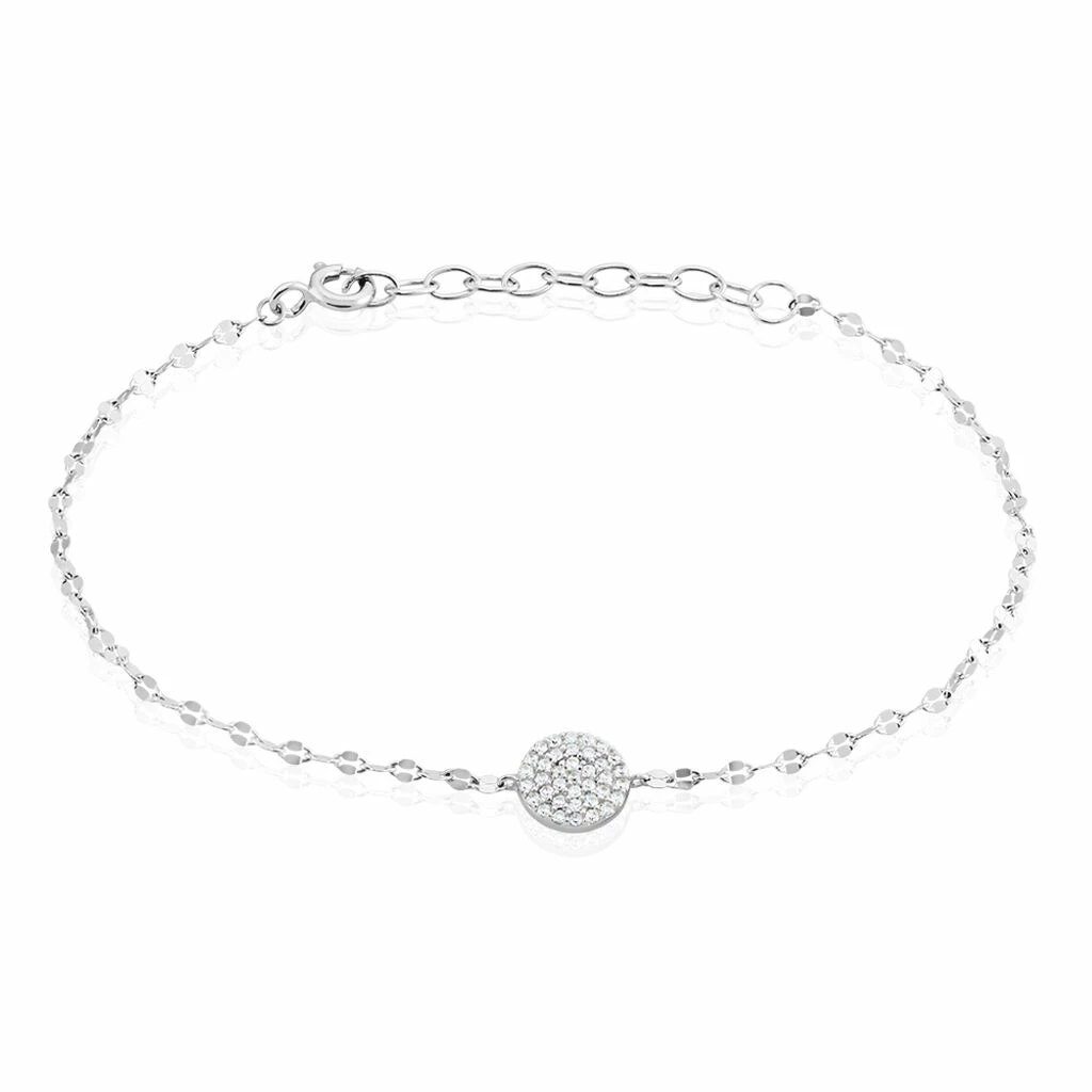Histoire D'Or Bracelet Argent Blanc Varinia Oxydes De Zirconium 3 Histoire D'Or Bracelet Argent Blanc Varinia Oxydes De Zirconium