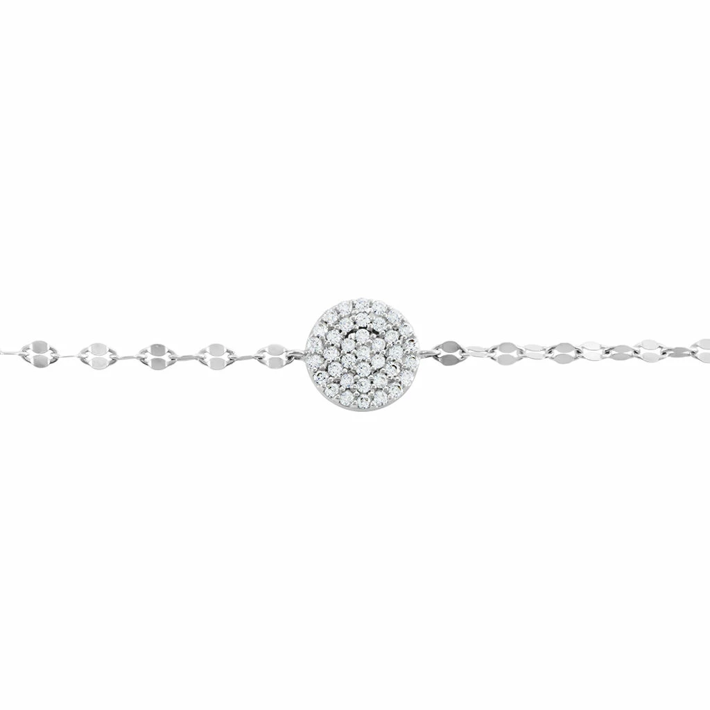 Histoire D'Or Bracelet Argent Blanc Varinia Oxydes De Zirconium 4 Histoire D'Or Bracelet Argent Blanc Varinia Oxydes De Zirconium – Image 2