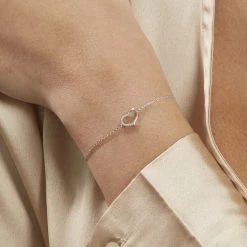 Histoire D'Or Bracelet Bertille Argent Blanc Oxyde De Zirconium -Boucles d'Oreilles Soldes FABFBZW625 model1