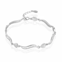 Histoire D'Or Bracelet Kaelyne Argent Blanc Oxyde De Zirconium