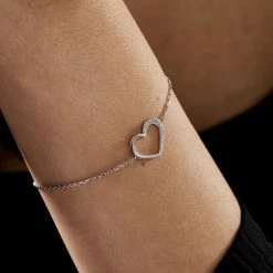 Histoire D'Or Bracelet Oflaz Argent Blanc Oxyde De Zirconium -Boucles d'Oreilles Soldes FABFBZW793 model1