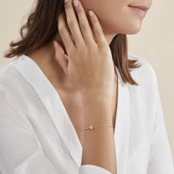 Histoire D'Or Bracelet Rossana Argent Rose Turquoise Blanche 7 Histoire D'Or Bracelet Rossana Argent Rose Turquoise Blanche -Boucles d'Oreilles Soldes FABFRXW011 model0