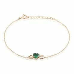 Histoire D'Or Bracelet Argent Rose Atieno Oxyde De Zirconium