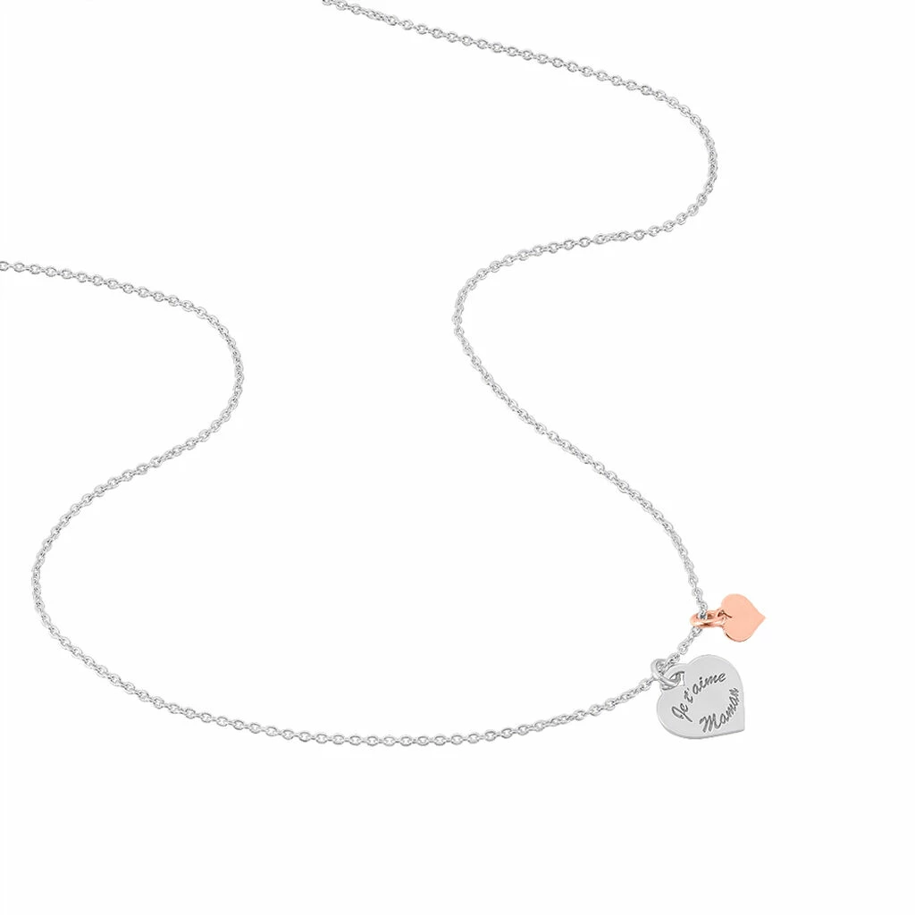 Histoire D'Or Collier Nathalie Argent Bicolore 4 Histoire D'Or Collier Nathalie Argent Bicolore – Image 2