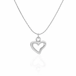 Histoire D'Or Collier Sweet Love Argent Blanc
