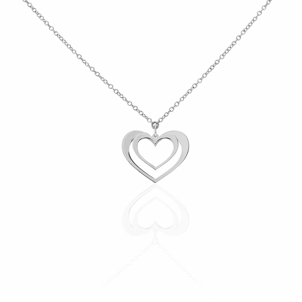 Histoire D'Or Collier Clarra Argent Blanc 3 Histoire D'Or Collier Clarra Argent Blanc