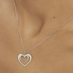 Histoire D'Or Collier Clarra Argent Blanc 9 Histoire D'Or Collier Clarra Argent Blanc -Boucles d'Oreilles Soldes FACFBW005C model1