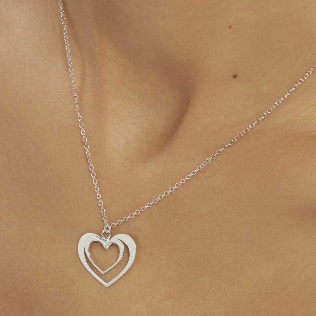 Histoire D'Or Collier Clarra Argent Blanc 6 Histoire D'Or Collier Clarra Argent Blanc – Image 4