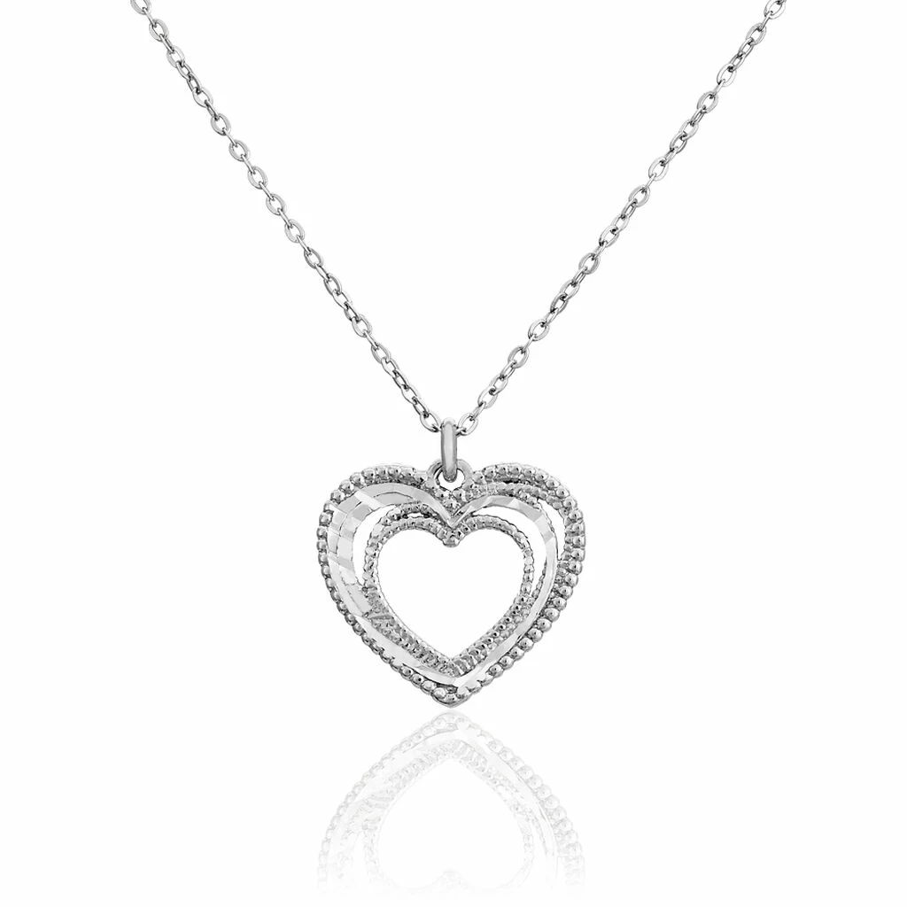 Histoire D'Or Collier Agata Argent Blanc 3 Histoire D'Or Collier Agata Argent Blanc