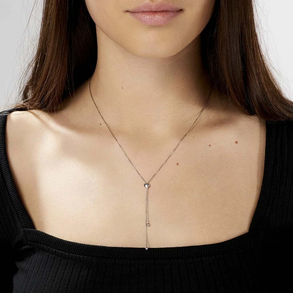 Histoire D'Or Collier Leandra Argent Blanc 5 Histoire D'Or Collier Leandra Argent Blanc – Image 3