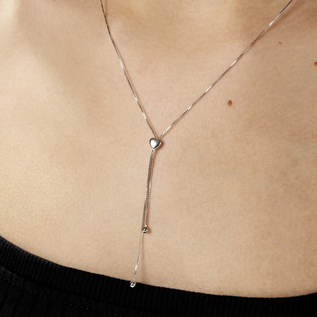 Histoire D'Or Collier Leandra Argent Blanc 6 Histoire D'Or Collier Leandra Argent Blanc – Image 4