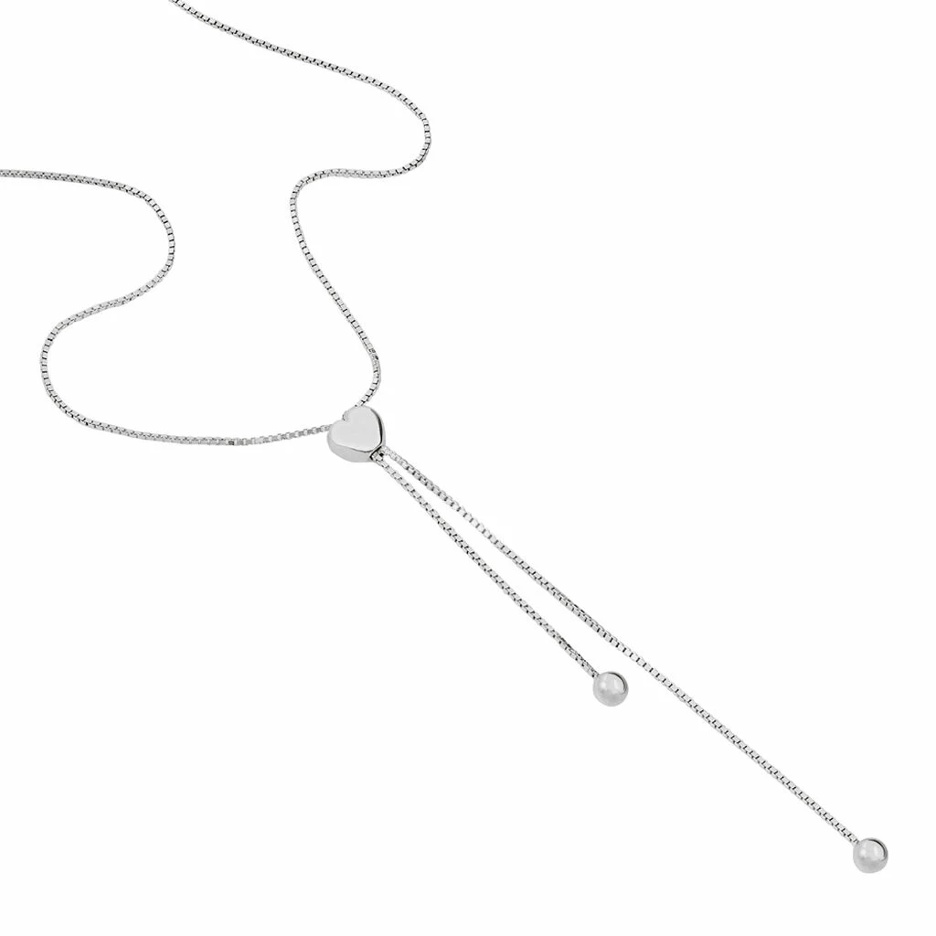 Histoire D'Or Collier Leandra Argent Blanc 4 Histoire D'Or Collier Leandra Argent Blanc – Image 2