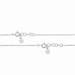 Histoire D'Or Collier Abrar Argent Blanc -Boucles d'Oreilles Soldes FACFBW014R view2
