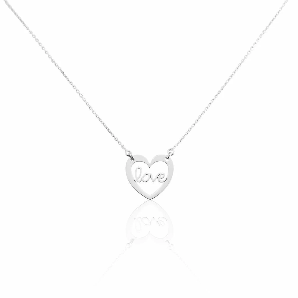 Histoire D'Or Collier Lovia Argent Blanc 3 Histoire D'Or Collier Lovia Argent Blanc
