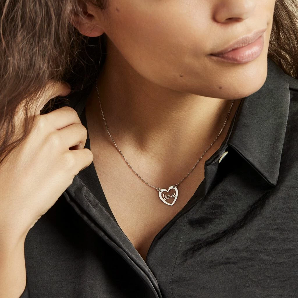 Histoire D'Or Collier Lovia Argent Blanc 5 Histoire D'Or Collier Lovia Argent Blanc – Image 3