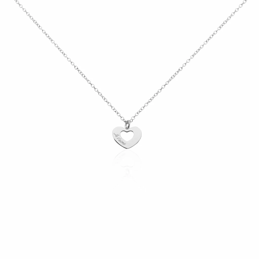 Histoire D'Or Collier Daniela Argent Blanc 3 Histoire D'Or Collier Daniela Argent Blanc