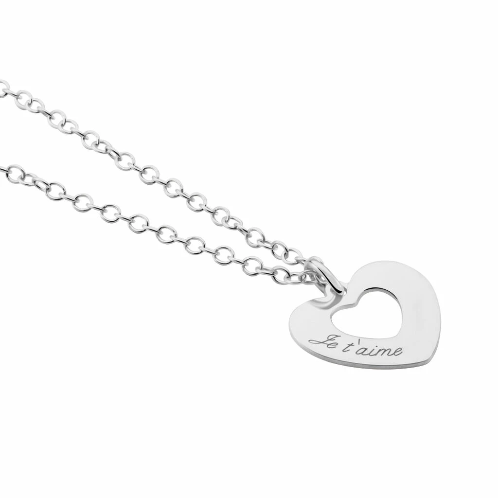 Histoire D'Or Collier Daniela Argent Blanc 4 Histoire D'Or Collier Daniela Argent Blanc – Image 2