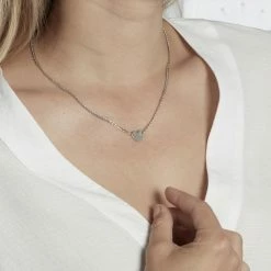 Histoire D'Or Collier Enoah Argent Blanc -Boucles d'Oreilles Soldes FACFBW019D model1