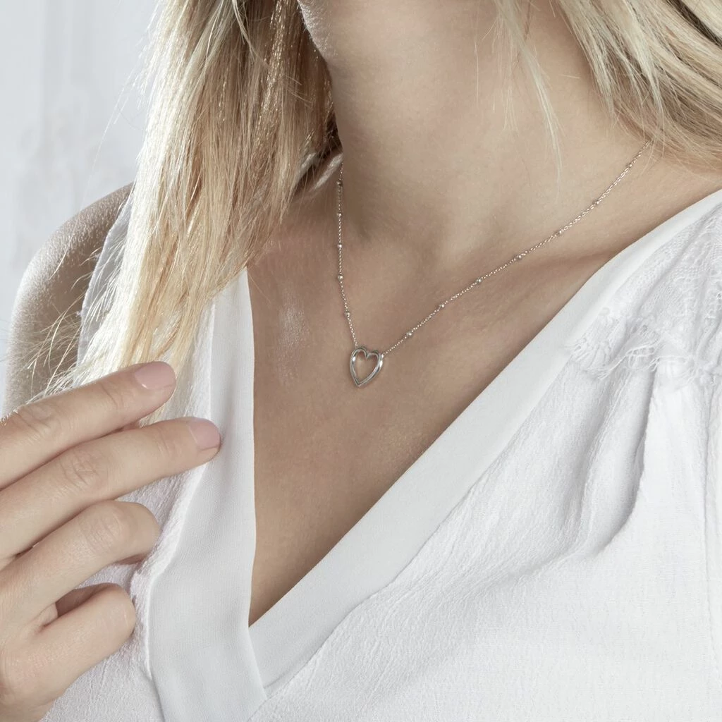 Histoire D'Or Collier Argent Blanc Gyoso 6 Histoire D'Or Collier Argent Blanc Gyoso – Image 4