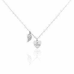 Histoire D'Or Collier Argent Blanc Laios