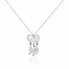 Histoire D'Or Collier Argent Blanc Sebastina -Boucles d'Oreilles Soldes FACFBW01BI master