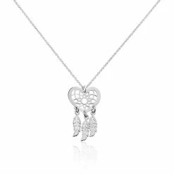 Histoire D'Or Collier Argent Blanc Sebastina