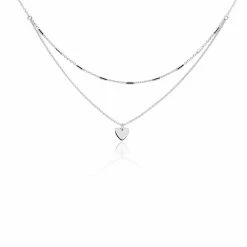 Histoire D'Or Collier Argent Dizier
