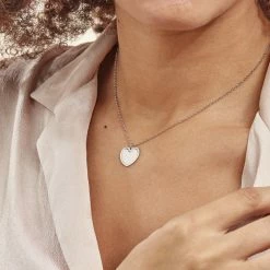 Histoire D'Or Collier Argent Blanc Miureall -Boucles d'Oreilles Soldes FACFBW01D0 model1