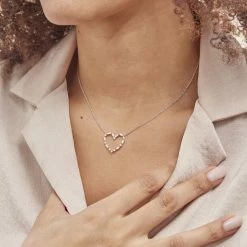 Histoire D'Or Collier Argent Gaucher Oxydes De Zirconium 9 Histoire D'Or Collier Argent Gaucher Oxydes De Zirconium -Boucles d'Oreilles Soldes FACFBW01D7 model1