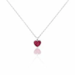 Histoire D'Or Collier Lara Argent Blanc